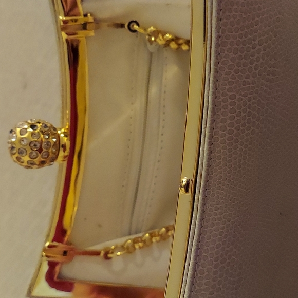 Marlene Gaines Vintage Irredesent Textured Leather Evening Bag - Picture 12 of 12